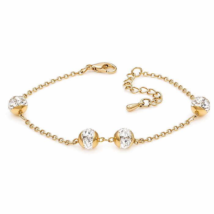 14K Gold Plated Madison Chain Bracelet Gold