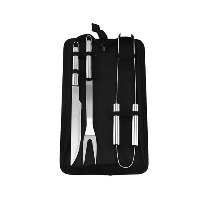 3 Essential Camping BBQ Utensils: brown, dark brown grilled steak, food photography style