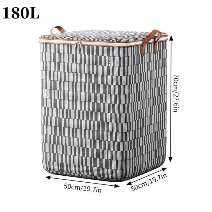 3-Pack Water-Resistant Container for Storing Items: black, white storage baskets with lids, minimal modern style