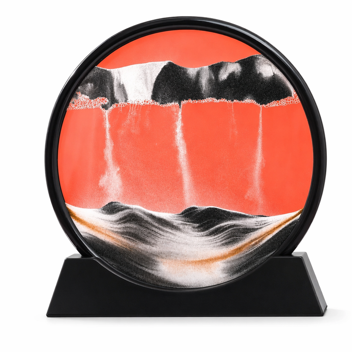 3D Sand Art from the Depths of the Sea Black Base-Black