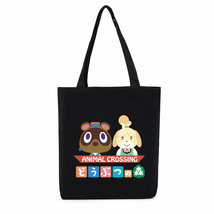 ACNH Tote Bag - Stylish & Convenient Black