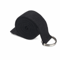 Adjustable Belt Set for Pilates and Yoga Stretch Training - Pack of 5 Black
