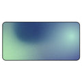 Astronomical Blue Space Desk Pad: blue, teal rectangular pad or mat, minimal style
