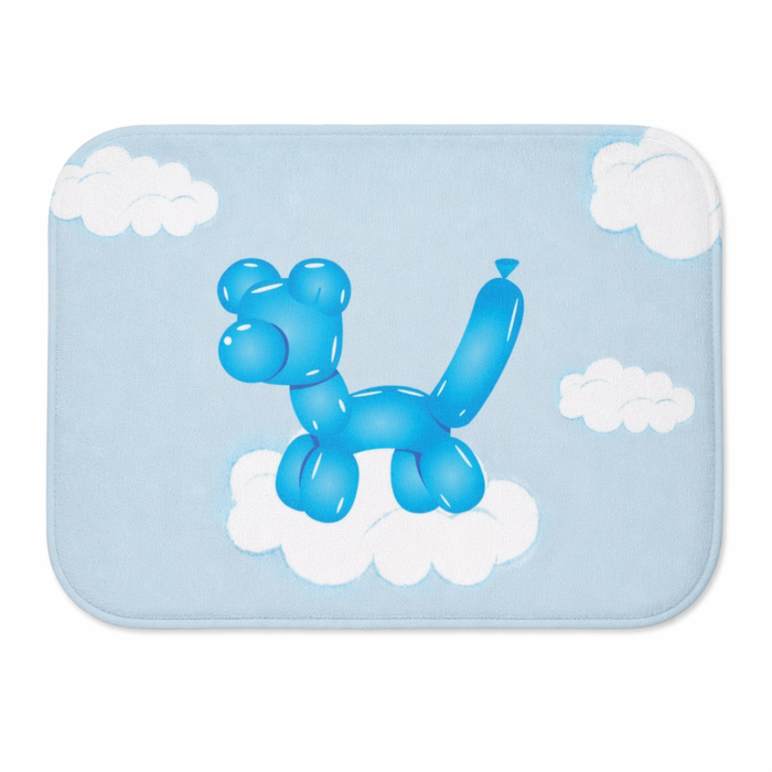 Balloon Canine on Sky Bath Mat Default
