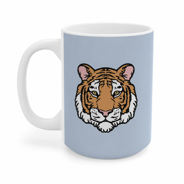 Blue Mug with Tiger Logo Default
