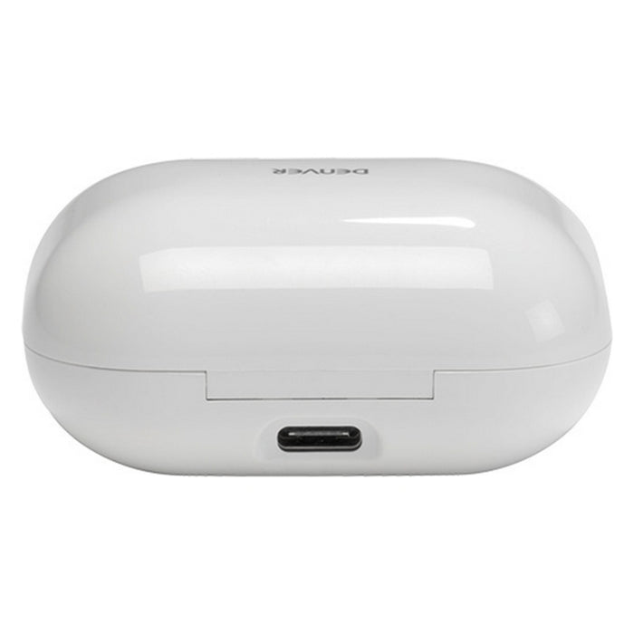 Bluetooth Headphones Denver Electronics TWE-38 300 mAh White