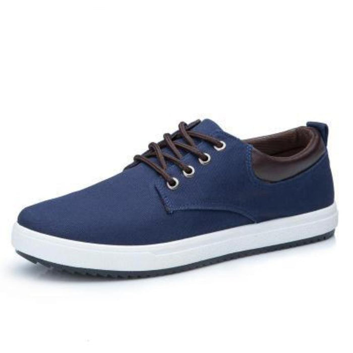 Breathable Lace-Up Casual Shoes for Men: black, white lace-up casual shoe, minimal casual sneaker style