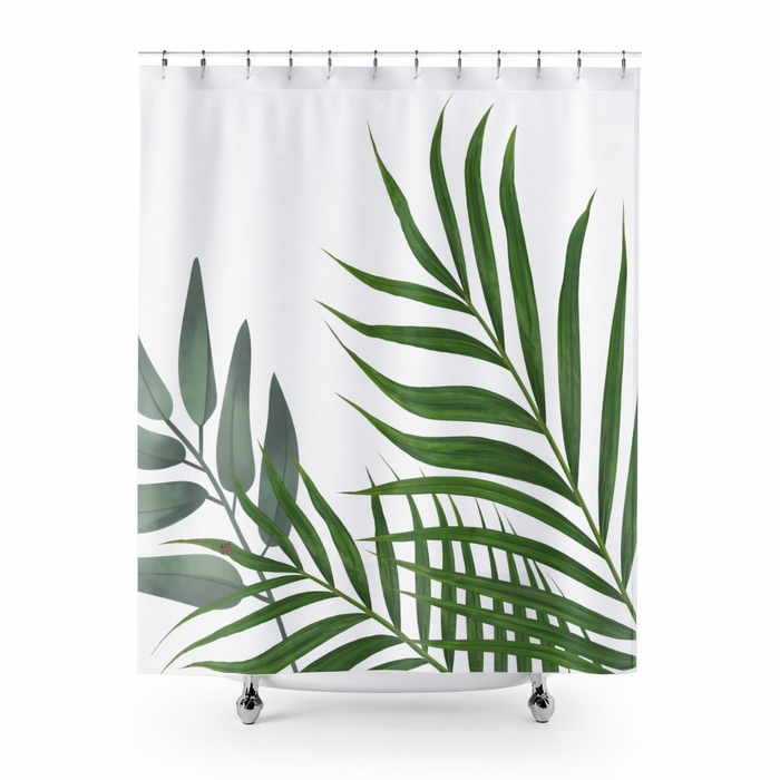 Bug-Loving Botanical Shower Curtains Default