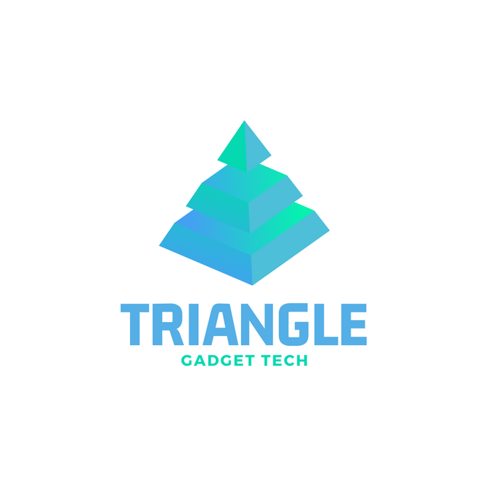Business Logo Design Services: light blue, black abstract mountain logo, modern minimal graphic design style