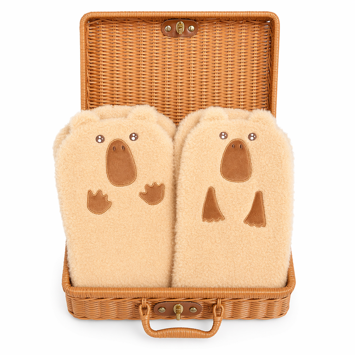 Capybara Scarf: Comfortable Whimsical Style A