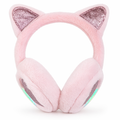 Cat Ear Earmuffs for Girls Pink