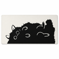Cat Large Mouse Mat for Gamers A