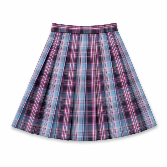 Checkered Skirt with Anime Girl Theme 9