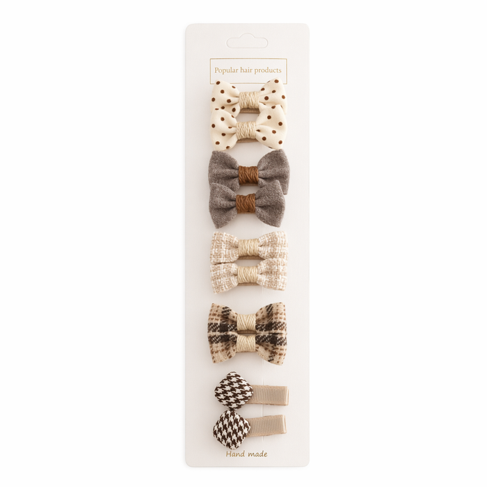 5 Pairs khaki B