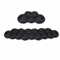 Cloud Keyboard Wrist Rest - Comfortable and Whimsical Black