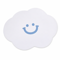 Cloud Mouse Pad: Whimsical, Compact, Durable White