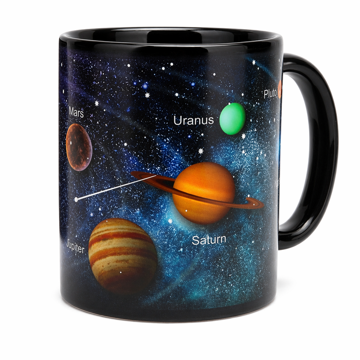 Color Changing Ceramic Mug with a Celestial Twist Default