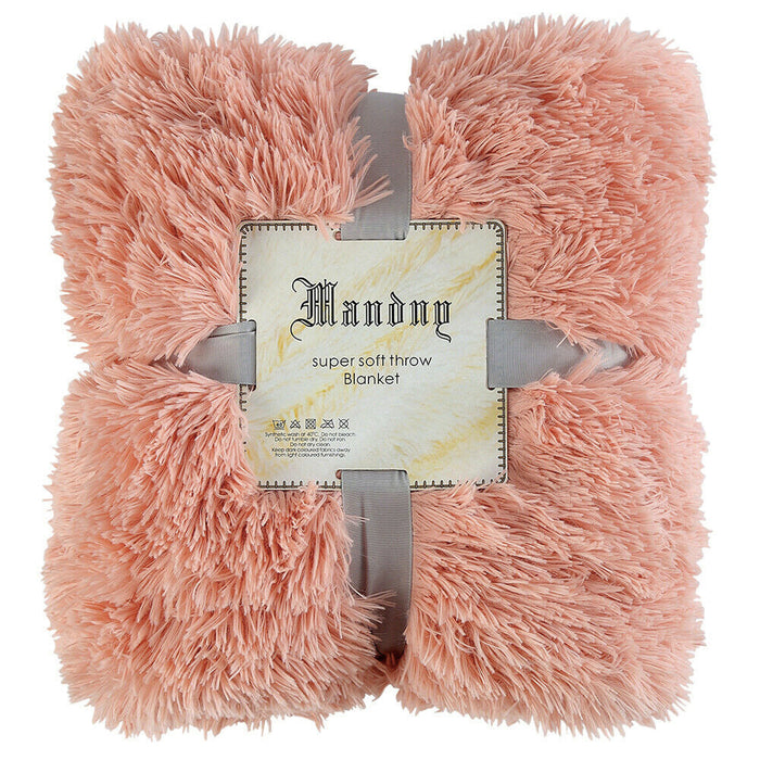 Cozy Faux Fur Blanket for Ultimate Comfort: dusty pink throw blanket, cozy minimal style