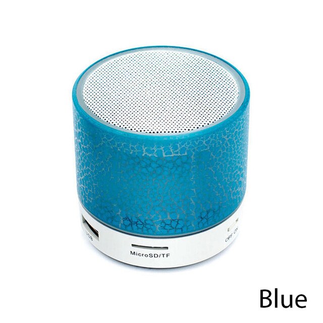Crack LED Bluetooth Speaker, Portable, Colorful: white, pink portable speaker, modern colorful LED style