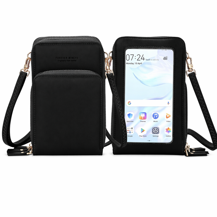 Crossbody Wallet Pouch for Touchscreen Devices Default