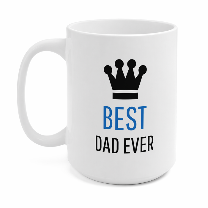 Crowned Coffee Mug for the Ultimate Father Default