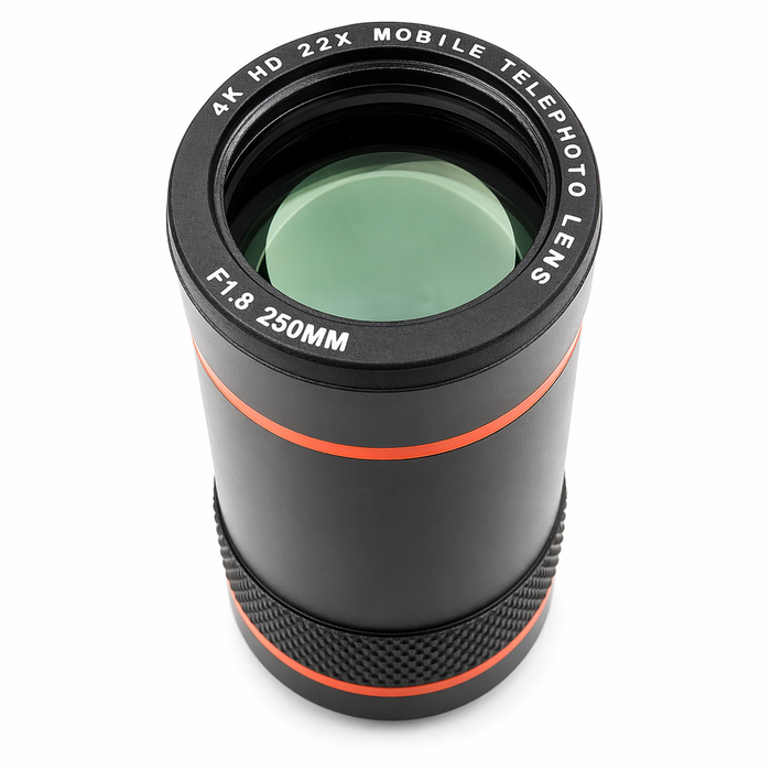 Crystal Clear 22x Zoom Lens Set for Mobile Phone Cameras Default