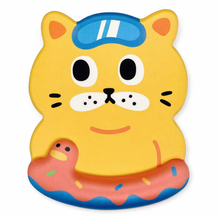 Cute Cat Keyboard Wrist Rest Mouse Pad B