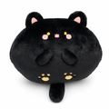 Cute Cat Plush Cushion - Comfortable & Adorable Black
