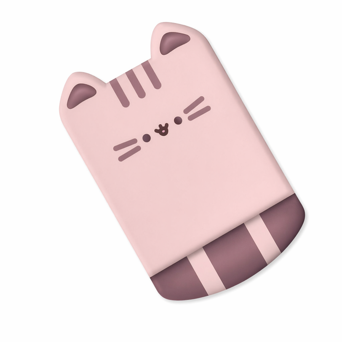 Cute Cat Wrist Support Mousepad Pink