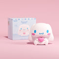 Cute Cinnamoroll LED Night Light: white, pale pink Cinnamoroll character, kawaii cartoon style