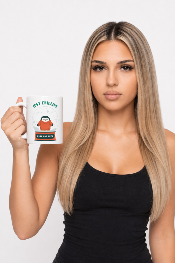 Cute Penguin Chill Mug Default