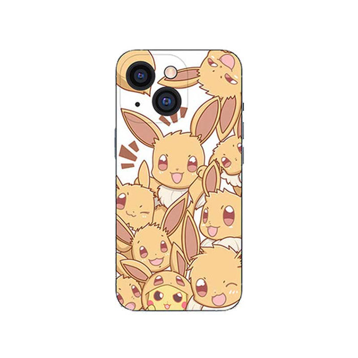 Cute Phone Cases with High-Resolution Graphics: yellow, cream cartoon yellow duck characters, cartoon, kawaii style