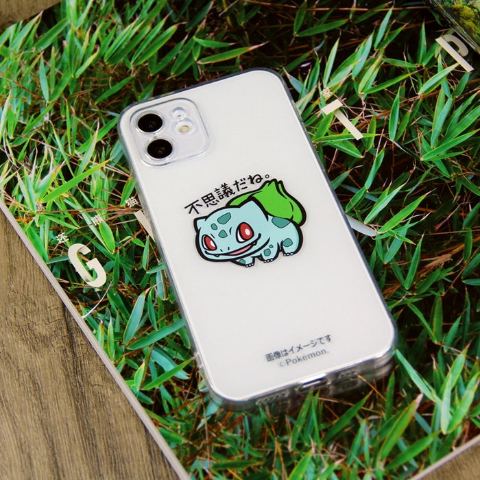 Cute Pokemon TPU iPhone Case: white, black Pokémon characters, cartoon, kawaii style