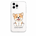 Cute Puppy TPU Phone Case A