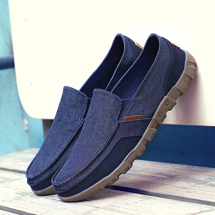 Daily Canvas Shoes for Men, A Casual and Stylish Choice for Everyday Wear: beige, tan slip-on shoe, casual minimal style
