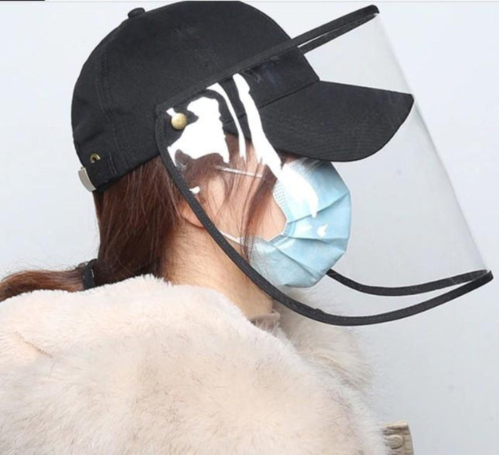 Detachable Front Panel Baseball Hat: black, white Friends TV show theme, casual graphic streetwear style