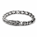 Dragon Keel Bracelet with Silver Plating Silver