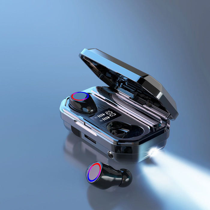 Dragon M12PRO Bluetooth 5.0 Earbuds with 3D Surround Sound and True Wireless Connectivity: black, metallic silver wireless ea