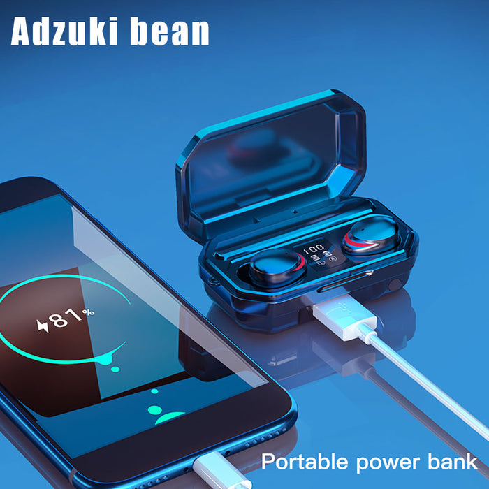 Dragon M12PRO Bluetooth 5.0 Earbuds with 3D Surround Sound and True Wireless Connectivity: black, metallic silver wireless ea