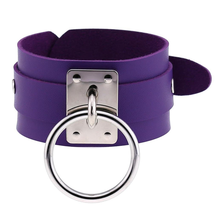 Silver Ring / Purple