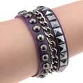 Stud Chain / Purple