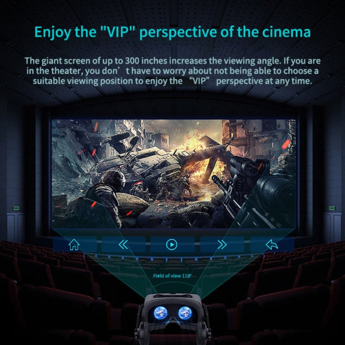 Enhance Gaming Experience with 3D Stereo Dragon Storm 7 Headset: black, gray virtual reality headset, modern tech style