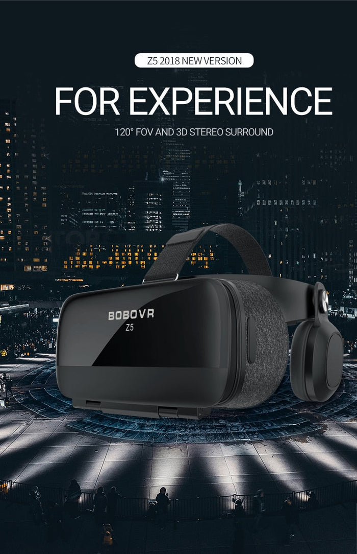 Enhanced 3D Gaming Headset, Dragon ZX5 Stereo Sound: black, dark gray VR headset, minimal modern style