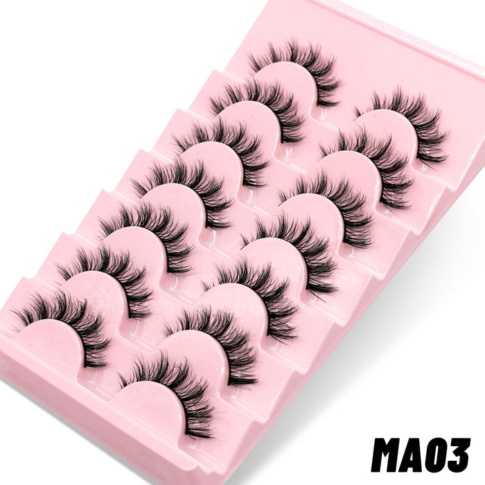 Fluttery Falsies Fit for a Queen: black, pink false eyelash set, glamorous, dramatic style