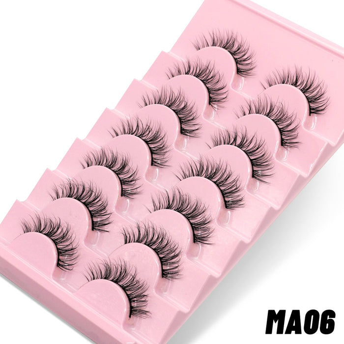 Fluttery Falsies Fit for a Queen: black, pink false eyelash set, glamorous, dramatic style