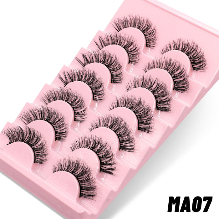 Fluttery Falsies Fit for a Queen: black, pink false eyelash set, glamorous, dramatic style