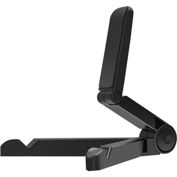 Foldable Stand for iPad and Tablet, Versatile and Adjustable Solution for Any Device: white, black tablet stand, minimal styl
