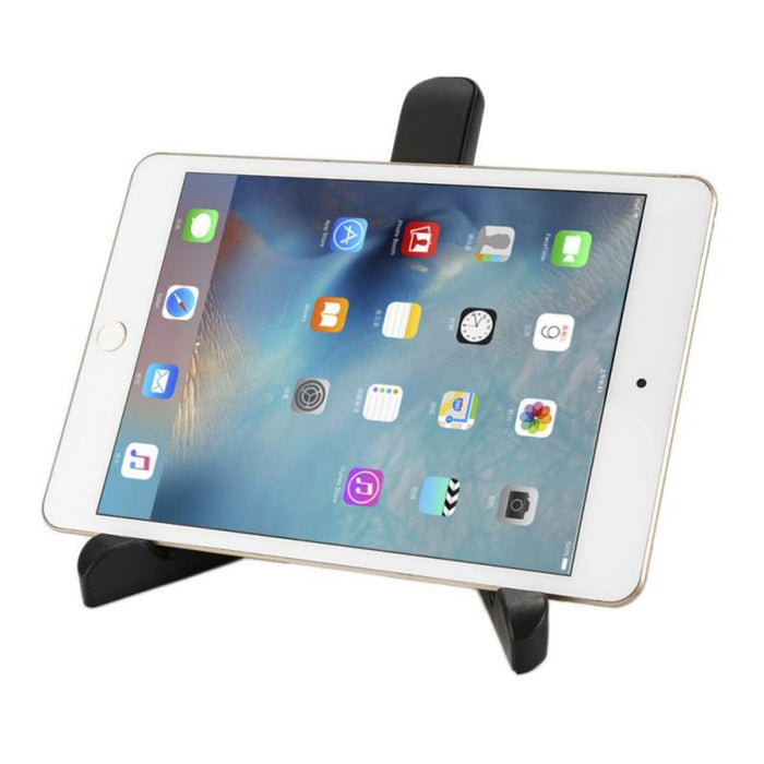 Foldable Stand for iPad and Tablet, Versatile and Adjustable Solution for Any Device: white, black tablet stand, minimal styl