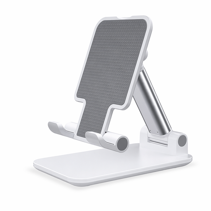 Foldable Stand for Tablets and Smartphones White