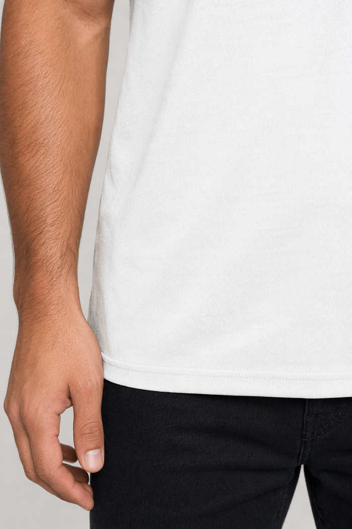 Full Life Men's Gaming Short Sleeve T-Shirt White